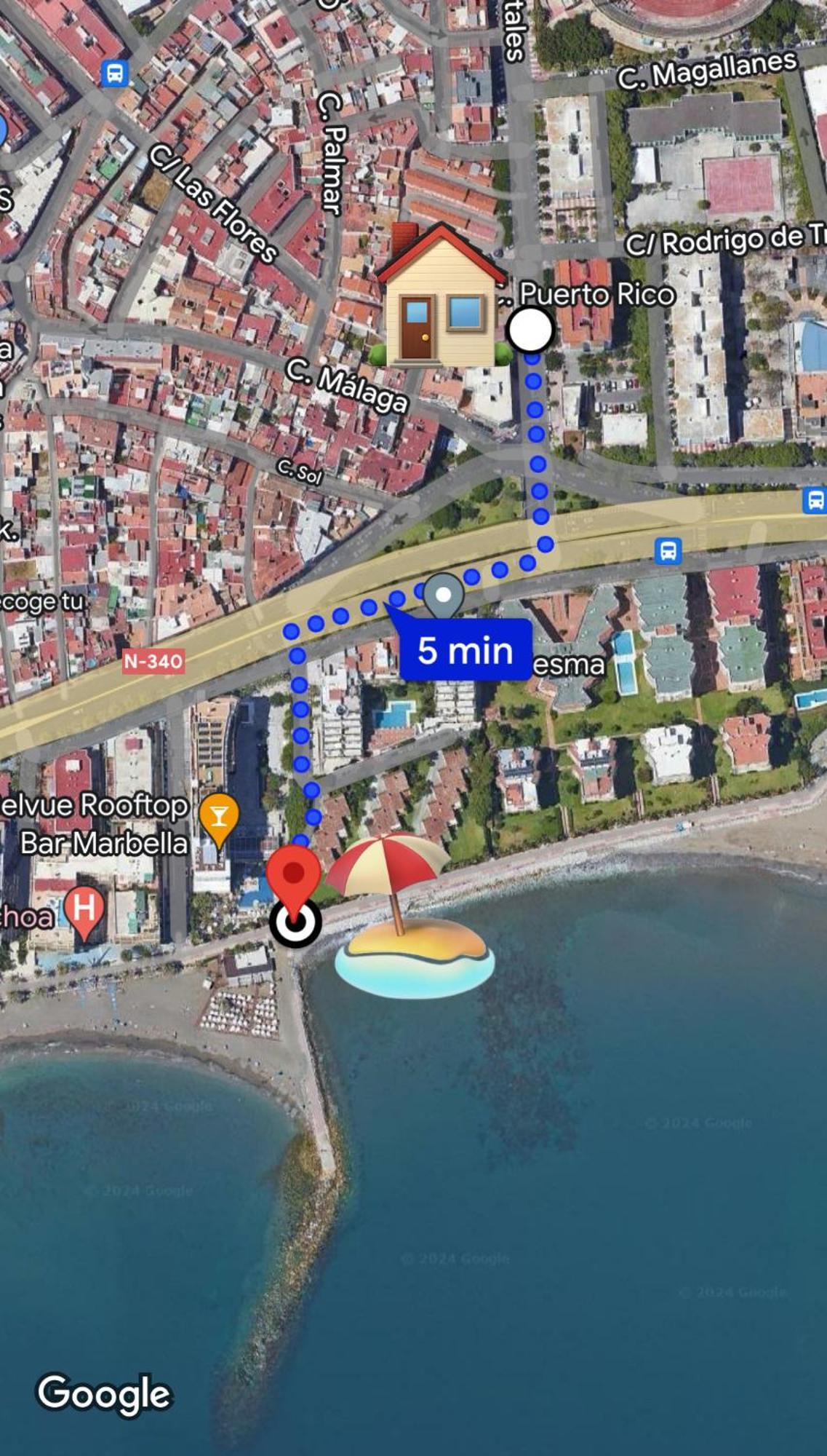 Acogedor Apartamento Cerca De La Playa Марбелья Екстер'єр фото